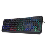 LED Colorful Backlight Wired Gaming Keyboard