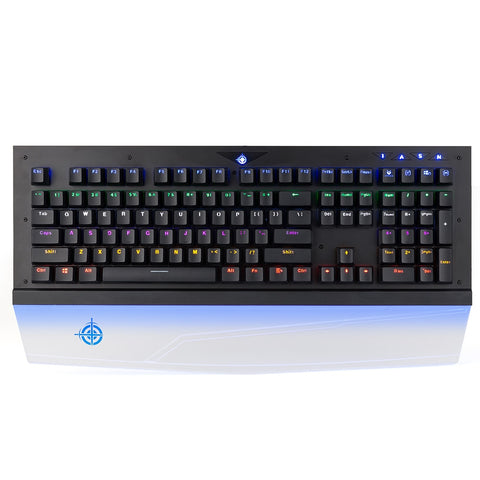 RGB Backlight Switchable Keys Mechanical Waterproof Gaming Keyboard